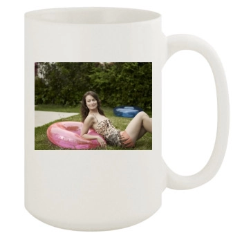 Olivia Wilde 15oz White Mug