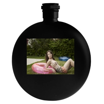 Olivia Wilde Round Flask