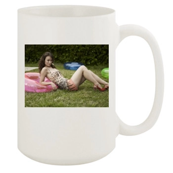 Olivia Wilde 15oz White Mug