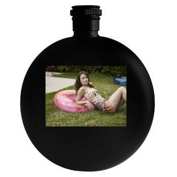 Olivia Wilde Round Flask