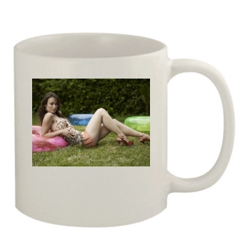 Olivia Wilde 11oz White Mug