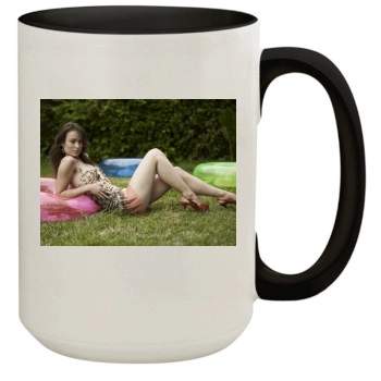 Olivia Wilde 15oz Colored Inner & Handle Mug