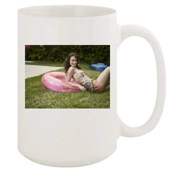 Olivia Wilde 15oz White Mug