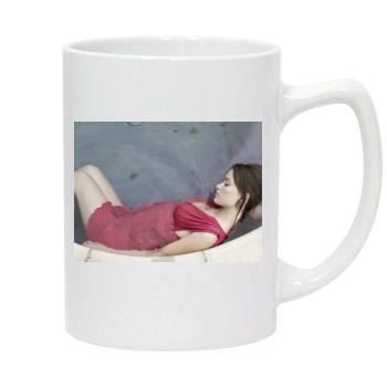 Olivia Wilde 14oz White Statesman Mug