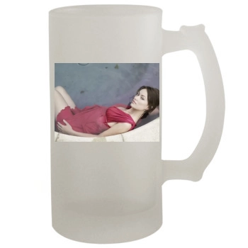 Olivia Wilde 16oz Frosted Beer Stein