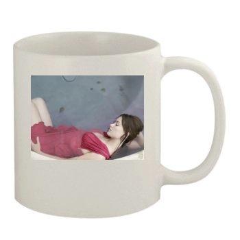 Olivia Wilde 11oz White Mug