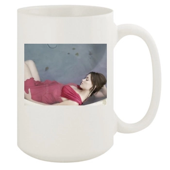 Olivia Wilde 15oz White Mug