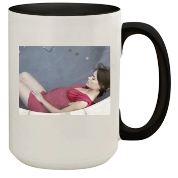 Olivia Wilde 15oz Colored Inner & Handle Mug