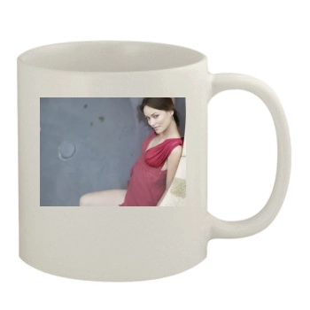 Olivia Wilde 11oz White Mug