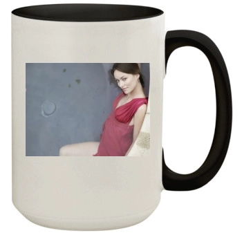 Olivia Wilde 15oz Colored Inner & Handle Mug