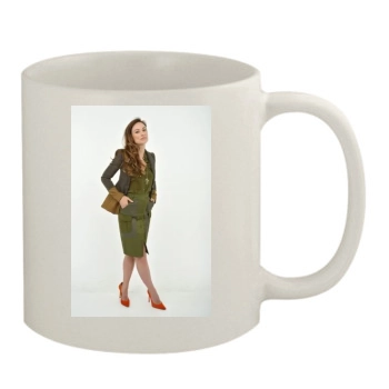 Olivia Wilde 11oz White Mug