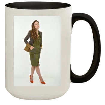 Olivia Wilde 15oz Colored Inner & Handle Mug