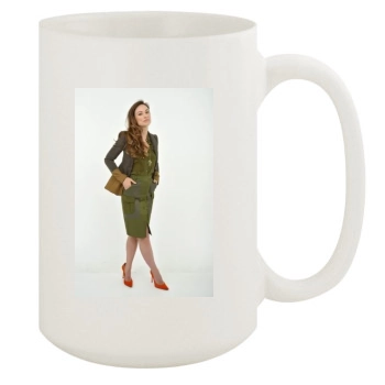 Olivia Wilde 15oz White Mug