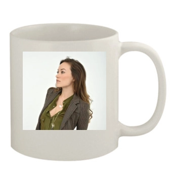 Olivia Wilde 11oz White Mug