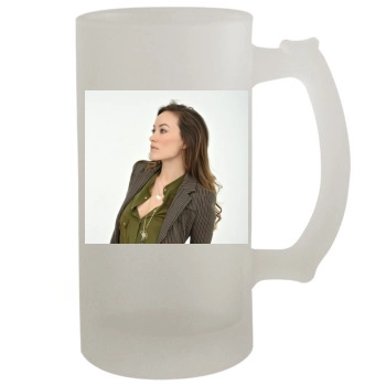 Olivia Wilde 16oz Frosted Beer Stein