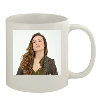 Olivia Wilde 11oz White Mug