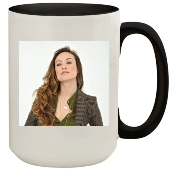 Olivia Wilde 15oz Colored Inner & Handle Mug