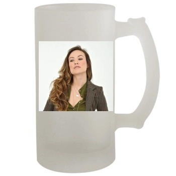 Olivia Wilde 16oz Frosted Beer Stein