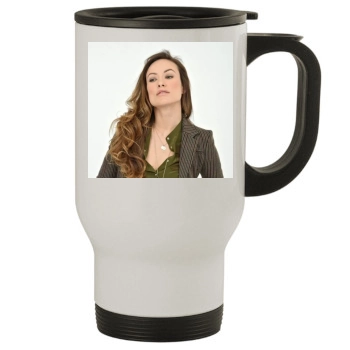 Olivia Wilde Stainless Steel Travel Mug