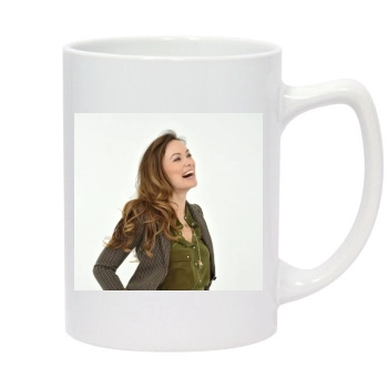 Olivia Wilde 14oz White Statesman Mug