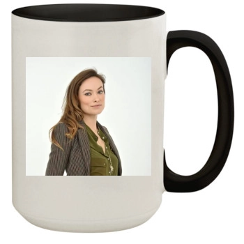 Olivia Wilde 15oz Colored Inner & Handle Mug