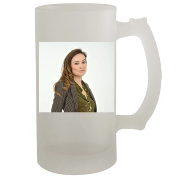 Olivia Wilde 16oz Frosted Beer Stein