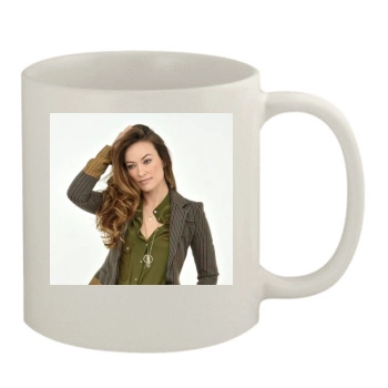 Olivia Wilde 11oz White Mug