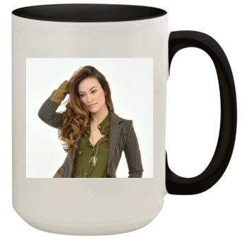 Olivia Wilde 15oz Colored Inner & Handle Mug