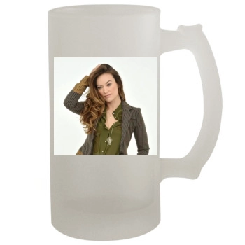 Olivia Wilde 16oz Frosted Beer Stein