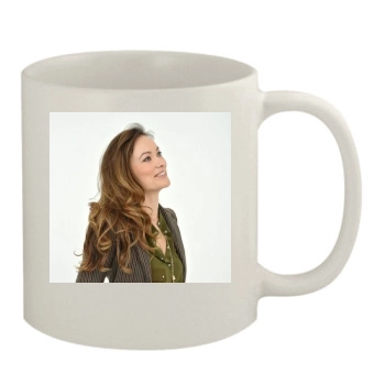 Olivia Wilde 11oz White Mug