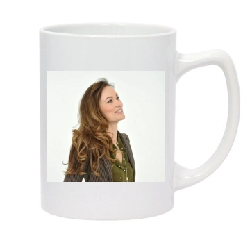 Olivia Wilde 14oz White Statesman Mug