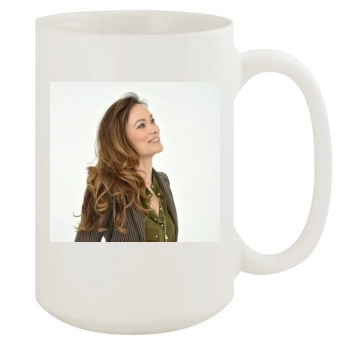 Olivia Wilde 15oz White Mug