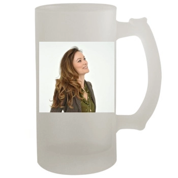 Olivia Wilde 16oz Frosted Beer Stein