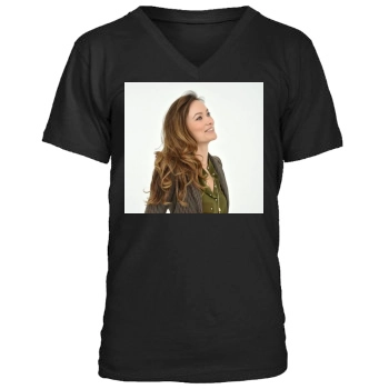 Olivia Wilde Men's V-Neck T-Shirt