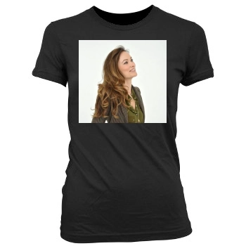 Olivia Wilde Women's Junior Cut Crewneck T-Shirt