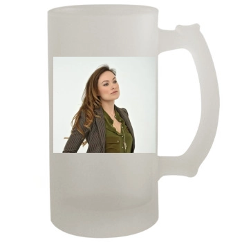 Olivia Wilde 16oz Frosted Beer Stein