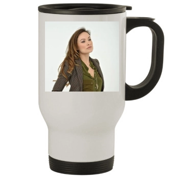 Olivia Wilde Stainless Steel Travel Mug