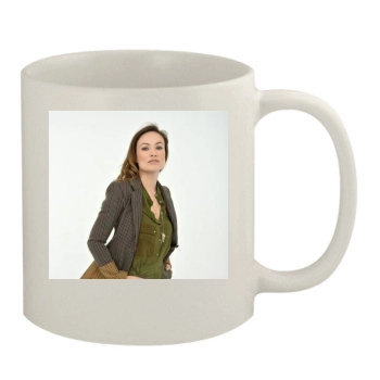 Olivia Wilde 11oz White Mug