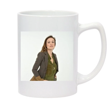 Olivia Wilde 14oz White Statesman Mug