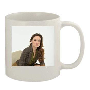 Olivia Wilde 11oz White Mug