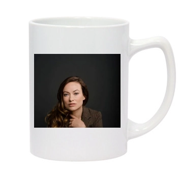 Olivia Wilde 14oz White Statesman Mug