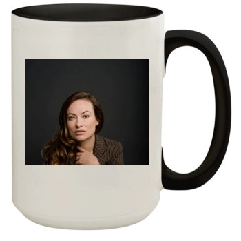 Olivia Wilde 15oz Colored Inner & Handle Mug