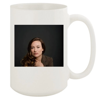 Olivia Wilde 15oz White Mug