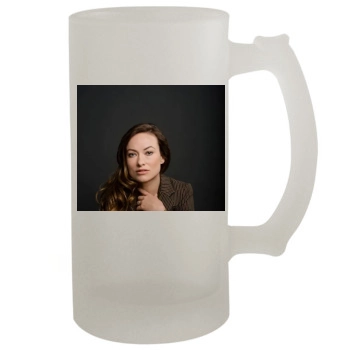 Olivia Wilde 16oz Frosted Beer Stein