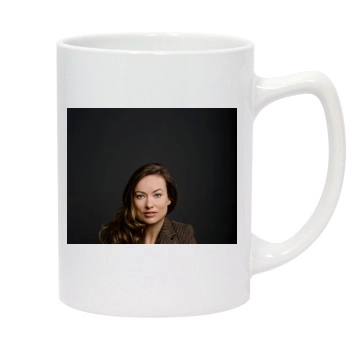 Olivia Wilde 14oz White Statesman Mug