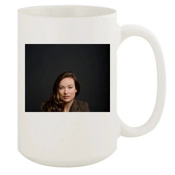 Olivia Wilde 15oz White Mug