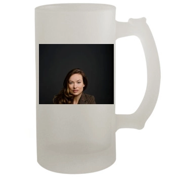 Olivia Wilde 16oz Frosted Beer Stein