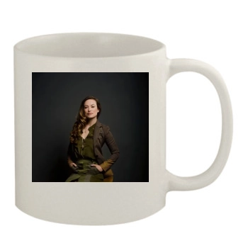 Olivia Wilde 11oz White Mug