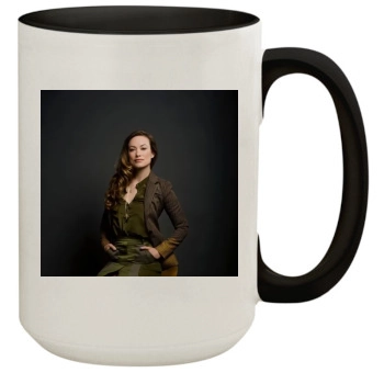 Olivia Wilde 15oz Colored Inner & Handle Mug