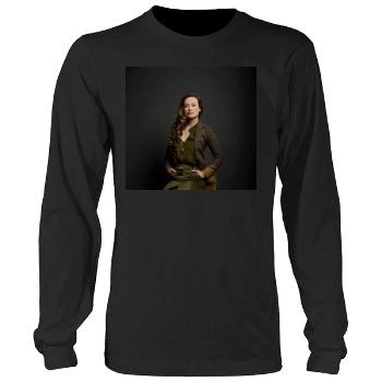 Olivia Wilde Men's Heavy Long Sleeve TShirt